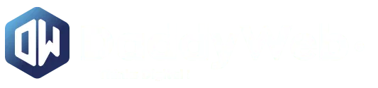 Logo DADDYWEB Blanc